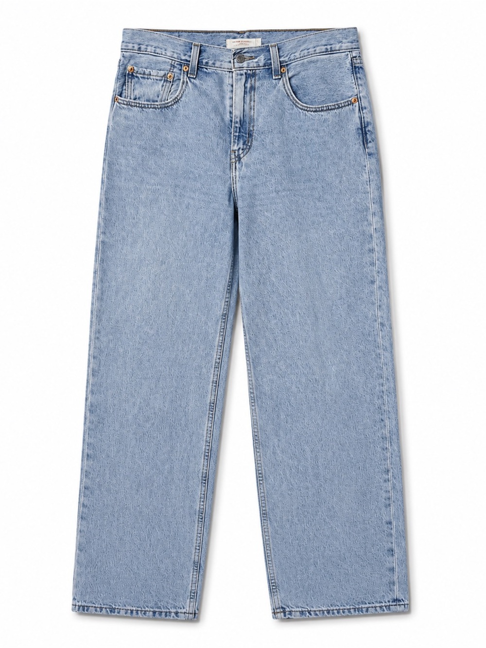 Levi’s Low Pro Straight Jeans Size 30 Light Wash High Rise Denim